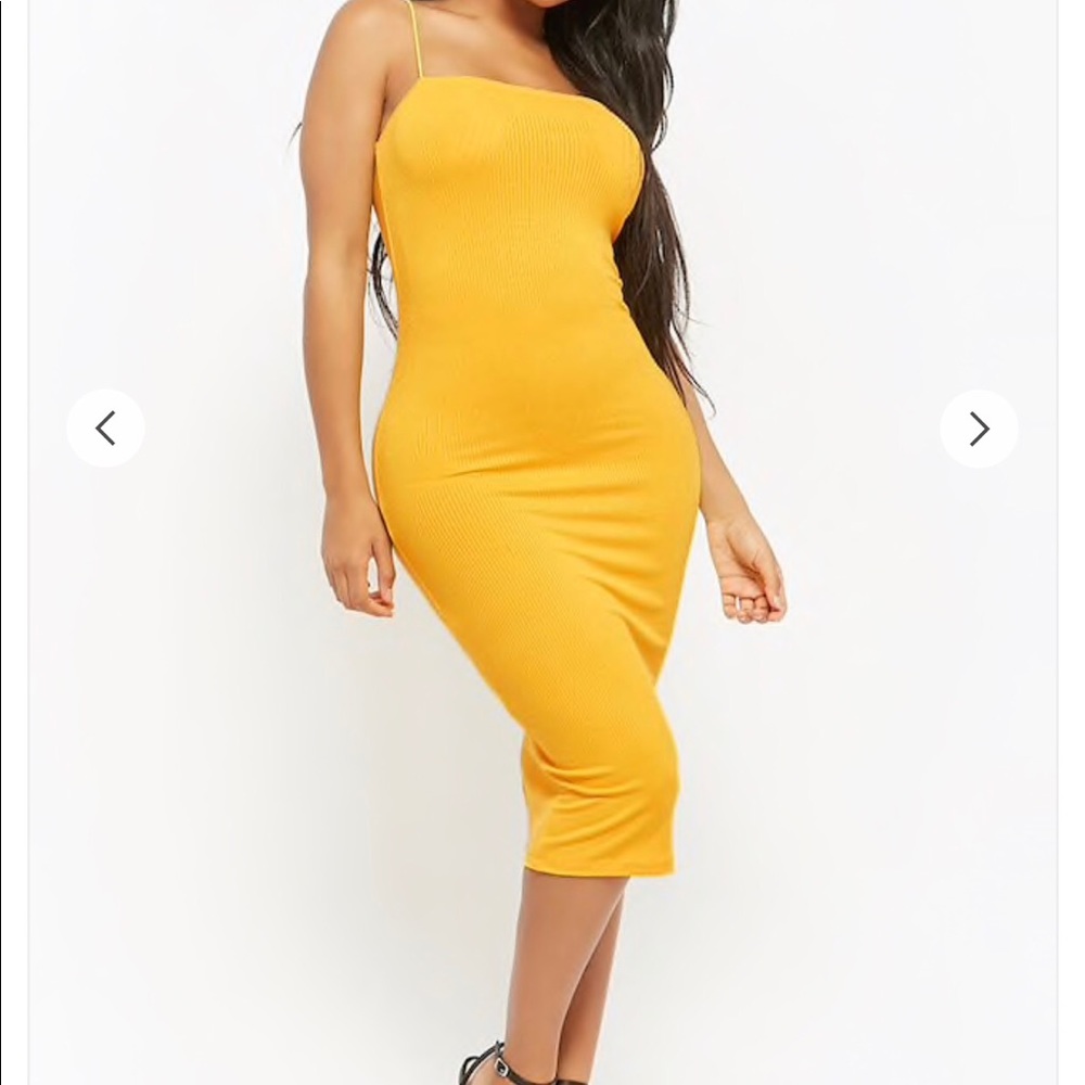 ISO!! forever 21 yellow cami dress